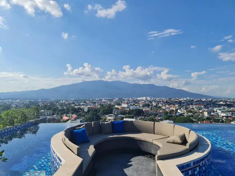 Appartement Astra Sky River无边泳池奢华温馨97㎡大三卧山景套房 à Chiang Mai Extérieur photo